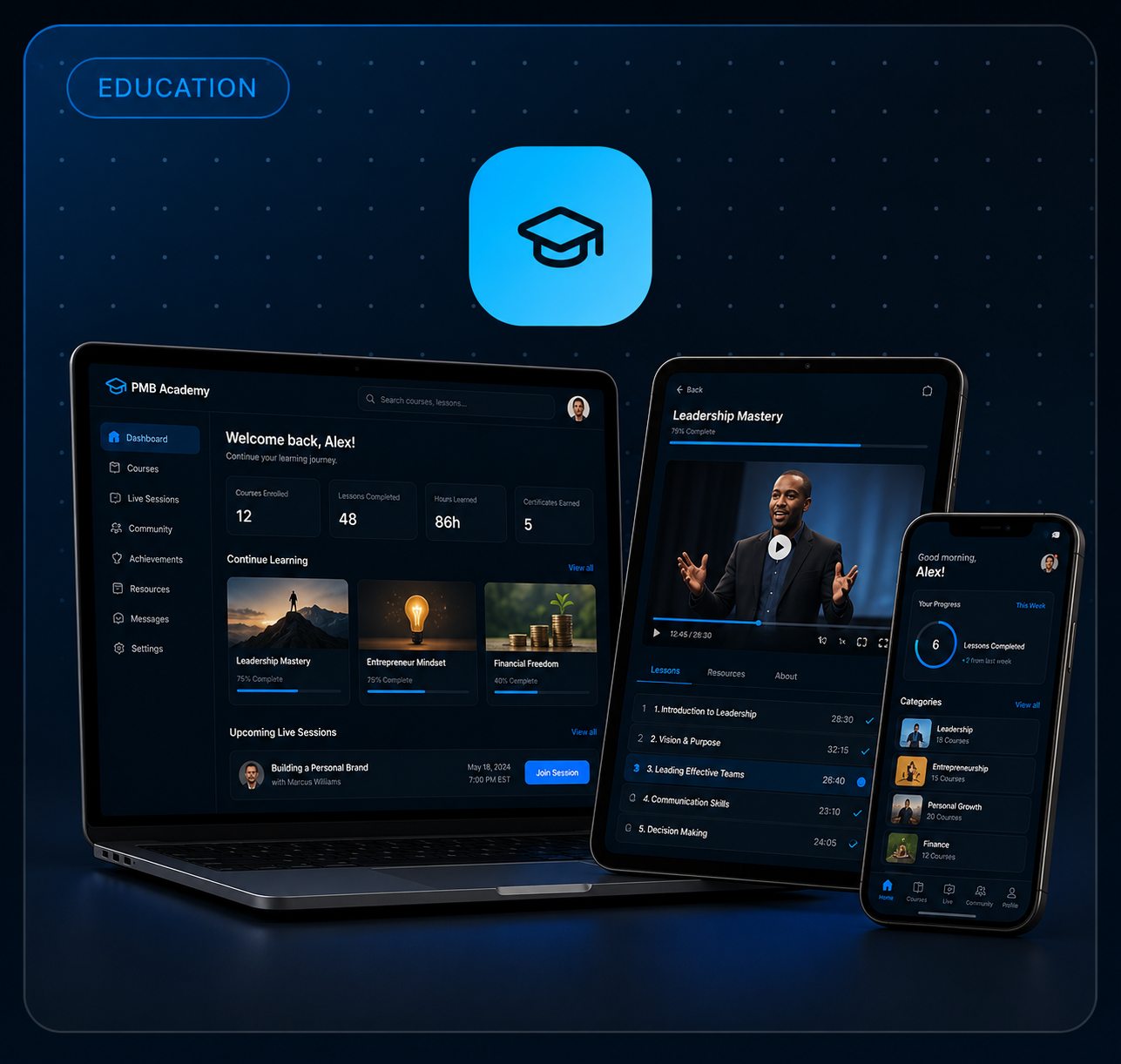 PMB Academy screenshot