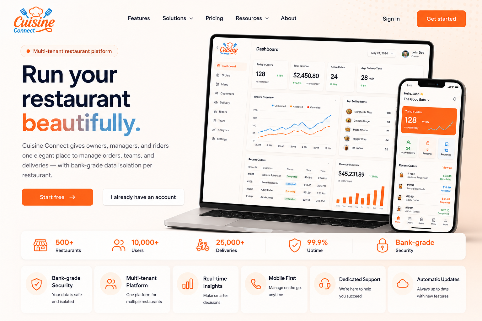 Cuisine Connect screenshot