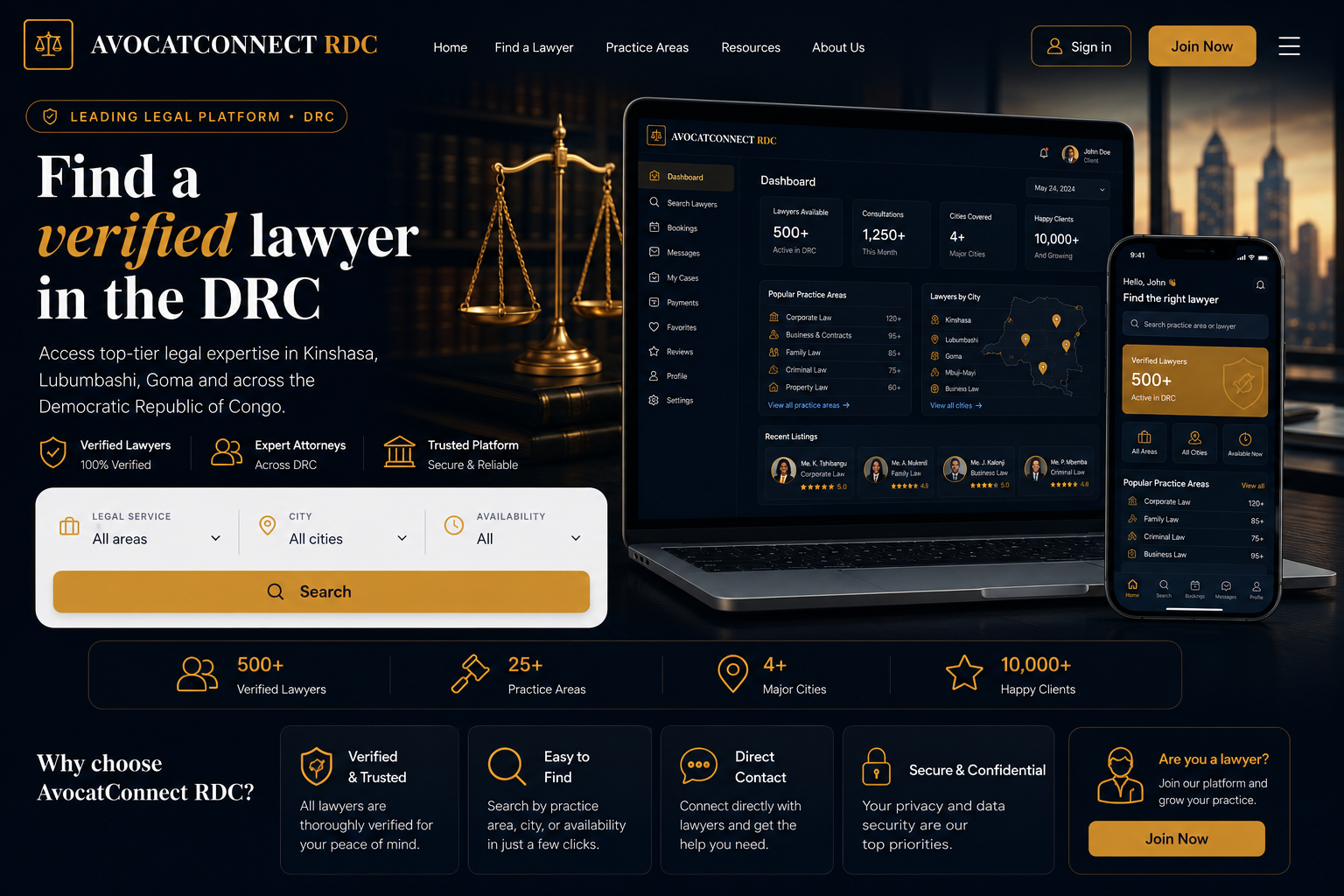 AvocatConnect screenshot